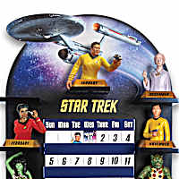 2024人気No.1の STAR TREK Perpetual Calendar With 12 Character Sculptures その他
