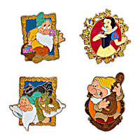 Disneys Snow White And The Seven Dwarfs 24K Gold-Plated Pin