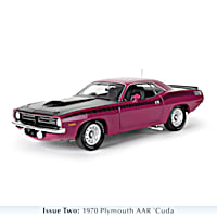Cuda 1:18-Scale Diecast Car Collection Featuring A 70 Cuda 1:18-Scale Diecast Car Collection Featuring A 70