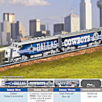 Dallas cowboys train set sale