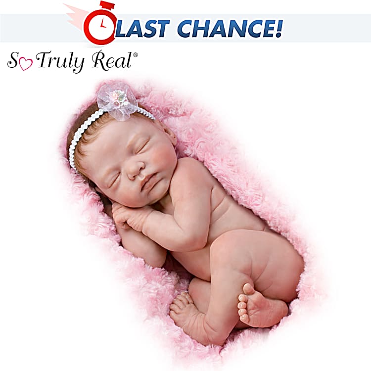 Bradford exchange silicone baby new arrivals dolls