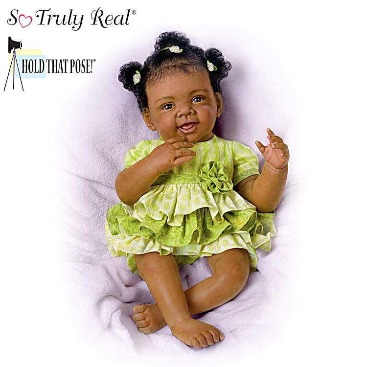 Poseable baby doll sale