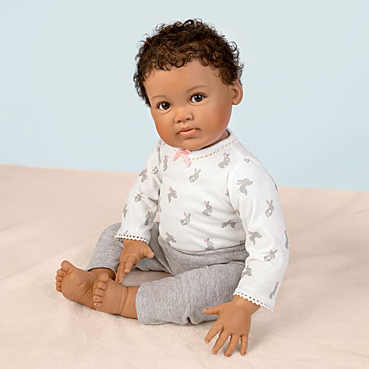 Ashton Drake 8th Annual Photo Contest Winner Paris Vinyl Baby Doll By Artist Ping Lau