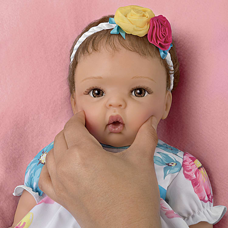 TrueTouch Authentic Silicone Pretty And Petite Presley Lifelike Baby Doll