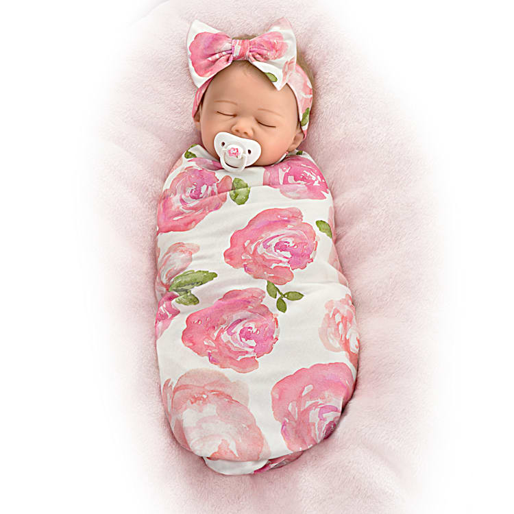 Baby doll store swaddle
