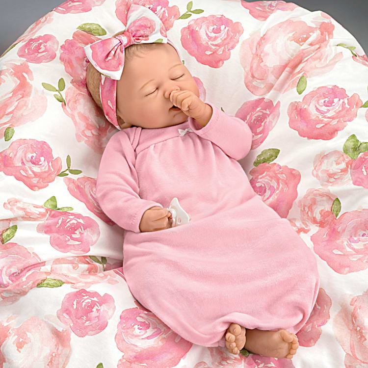 Baby doll swaddle blanket hot sale
