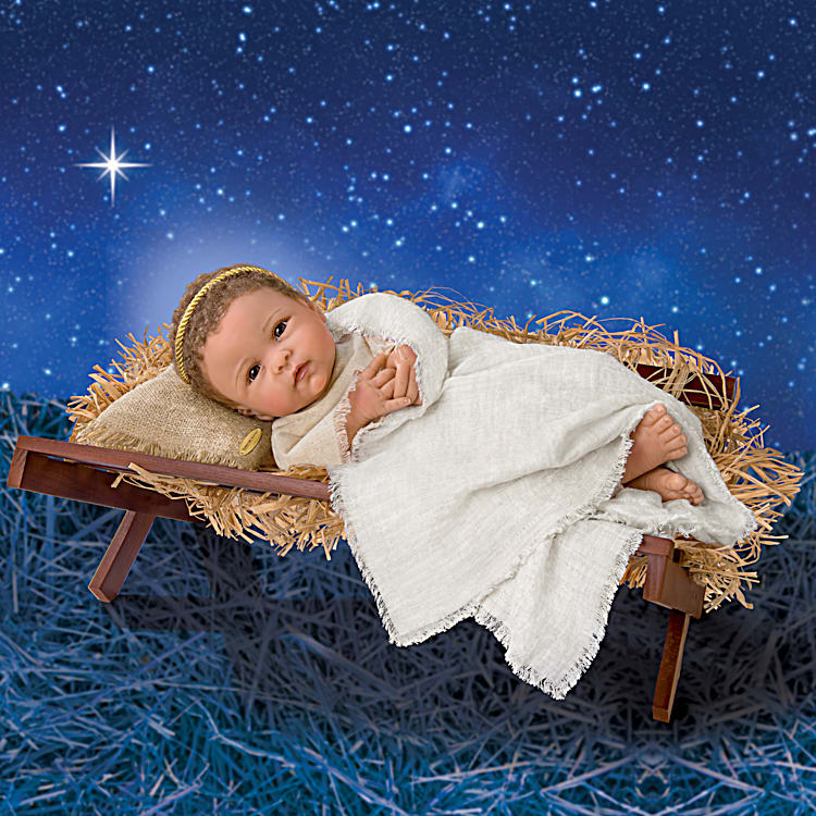 Jesus, Our Savior Religious Lifelike Baby Doll Featuring Hand ...