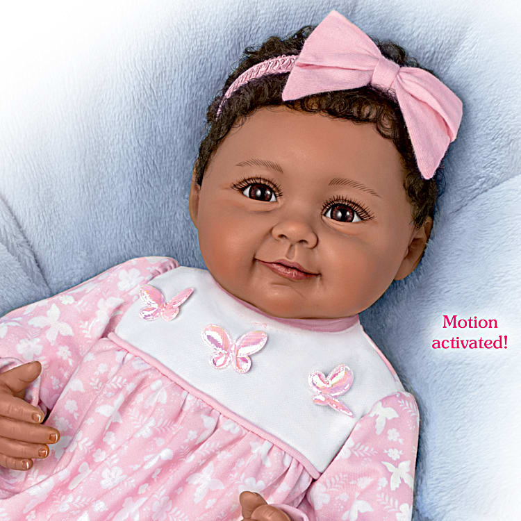 Interactive baby dolls that look real top