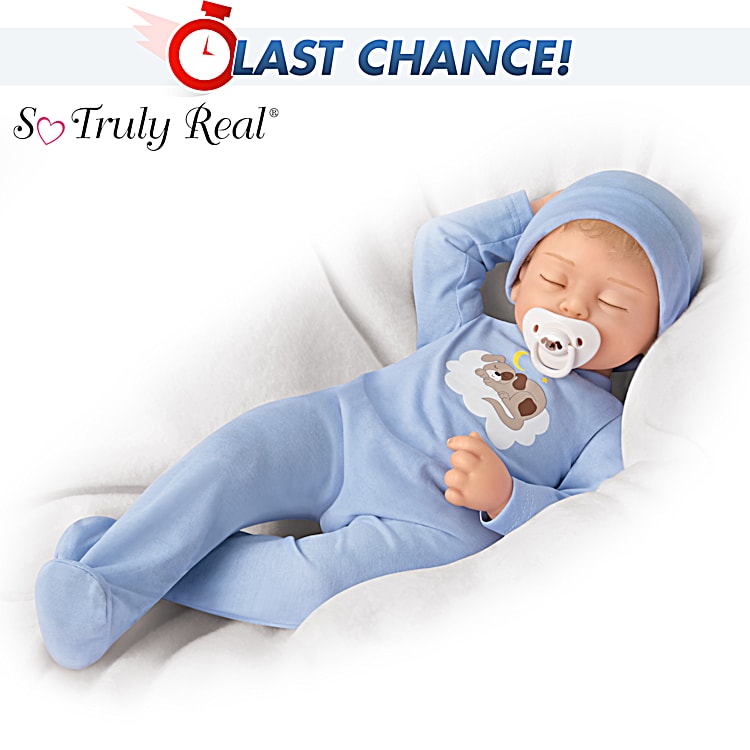 So Truly Real Puppy Over The Moon Vinyl Baby Doll By Artist Mayra