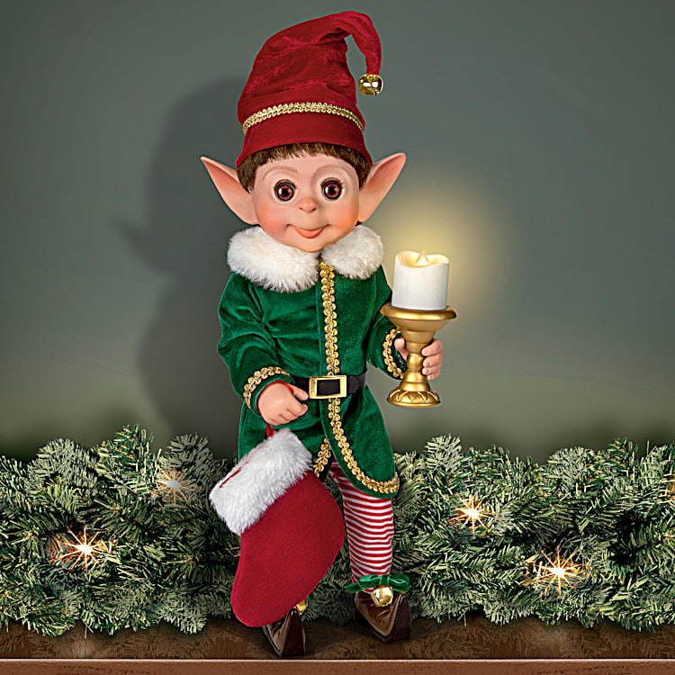 Elf doll christmas clearance