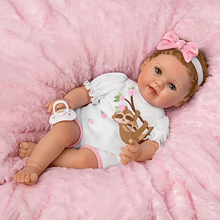 Ashton Drake - Little Doe Deer Themed Lifelike Baby Girl