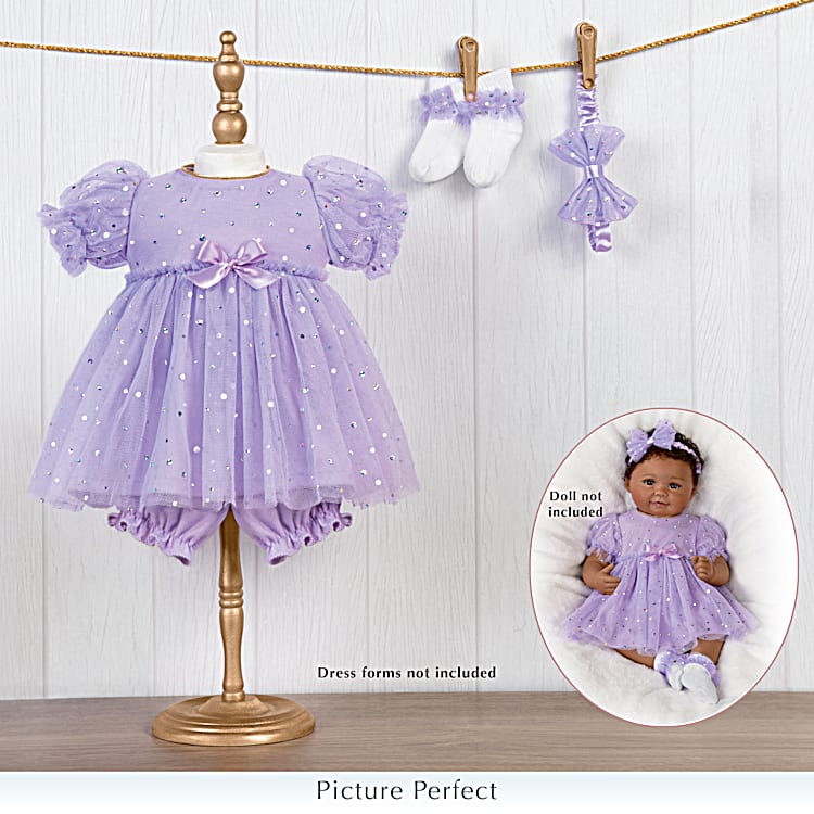 Lavender baby dress discount