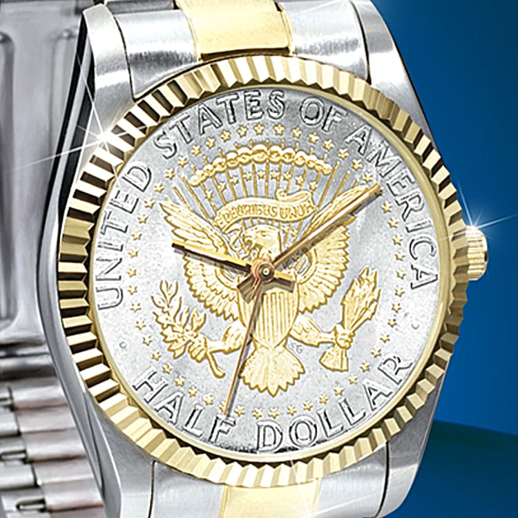 Kennedy coin watch on sale