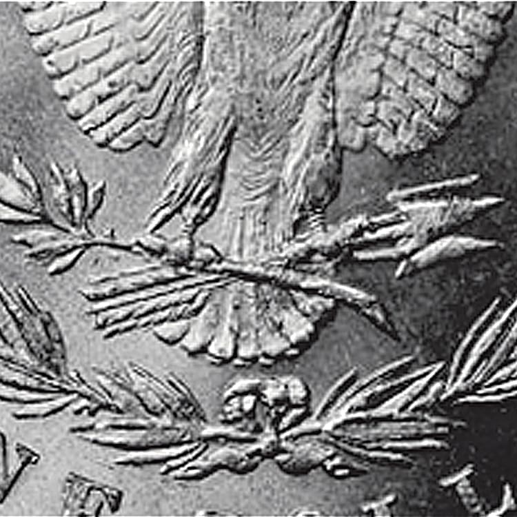 The 7-Over-8 Tail Feather Error Morgan Silver Dollar Coin