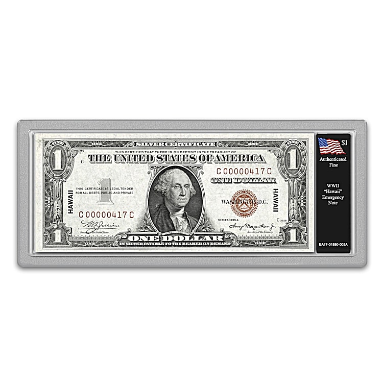 The WWII Hawaii Emergency Legal Tender One Dollar Note