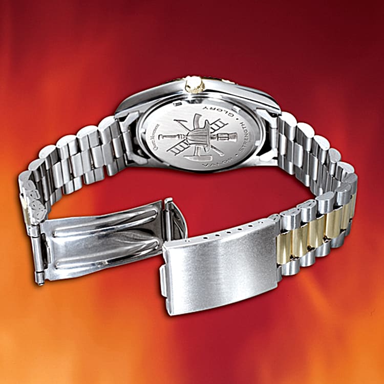 Firefighter watches personalized sale
