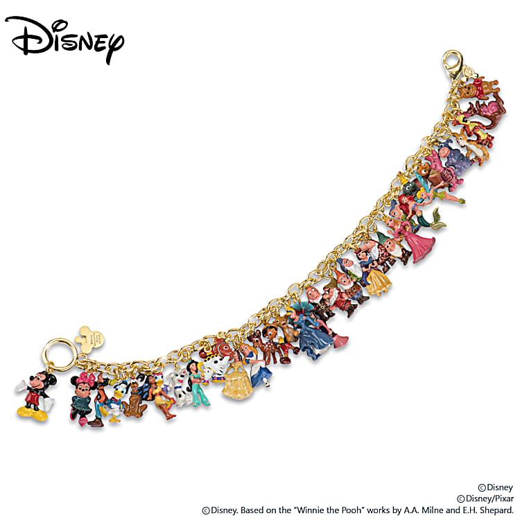 Charm bracelet disney clearance