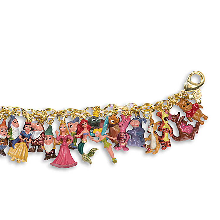 Bradford Exchange, Disney Pirates Of The Caribbean, POTC, Charm Bracelet