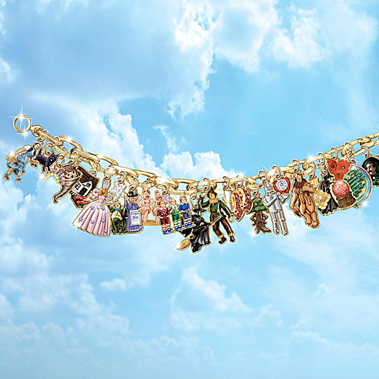 Wizard of oz charm bracelet qvc new arrivals