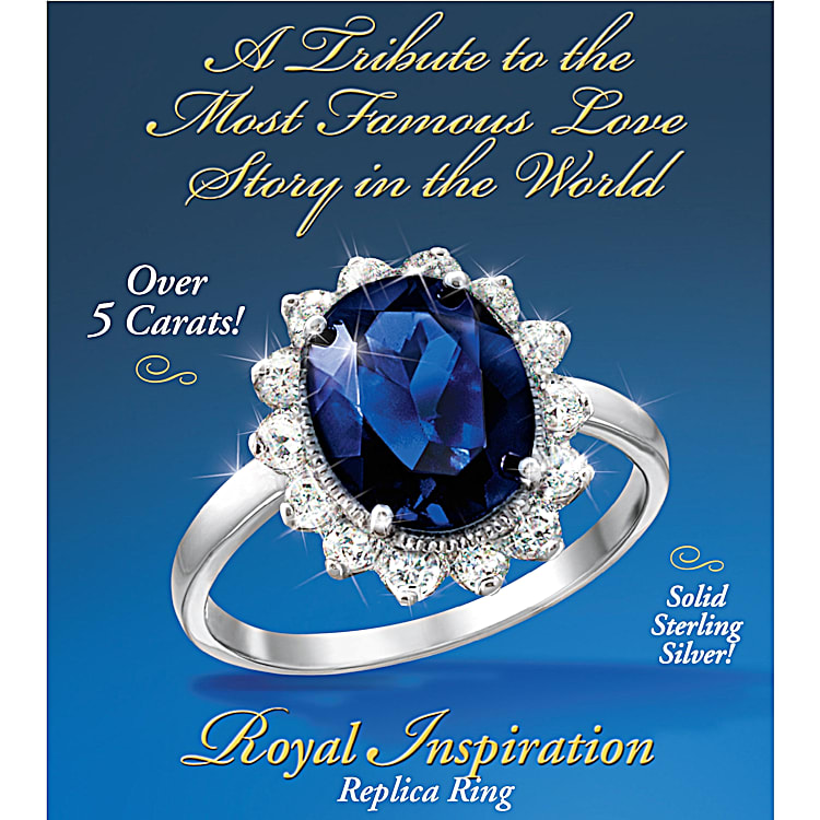 Diana engagement ring replica shop