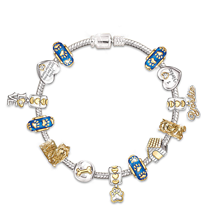 I Love My Yorkie Bracelet