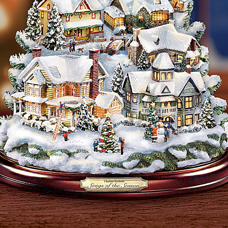 Thomas Kinkade Village Christmas Tree Hawthorne Village McKenna's