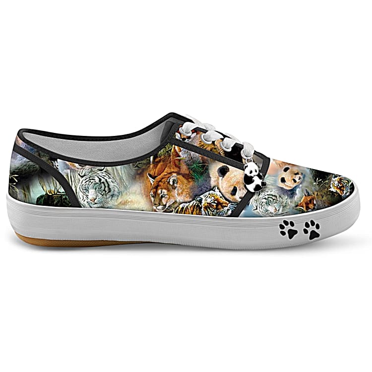 Wildlife Art Womens Shoes Protect The Wild