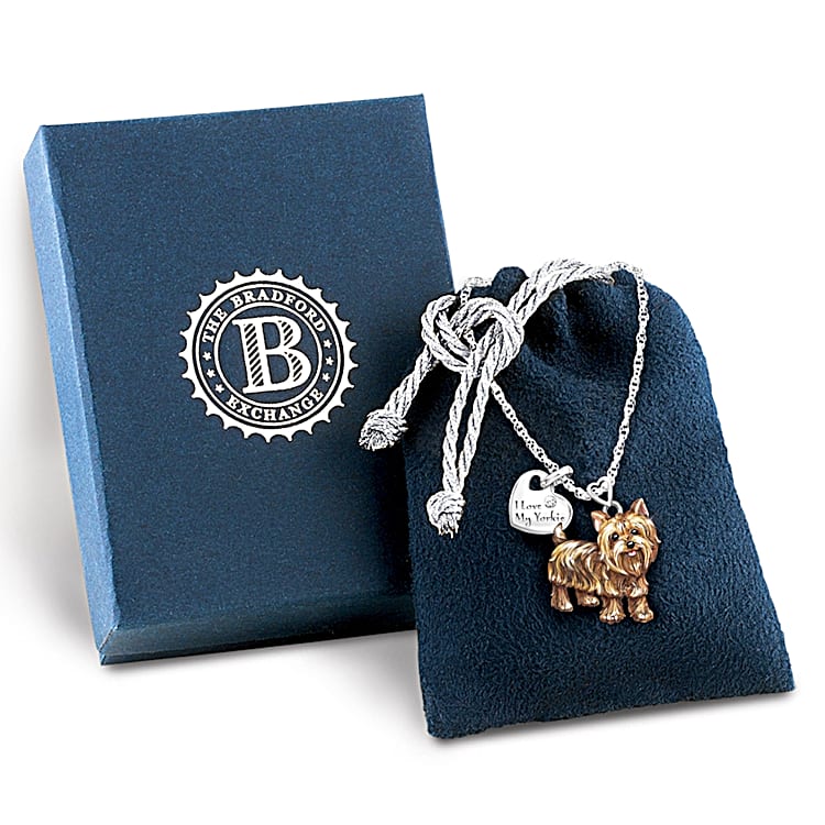 Dog Lovers Diamond Pendant Necklace: Playful Pup