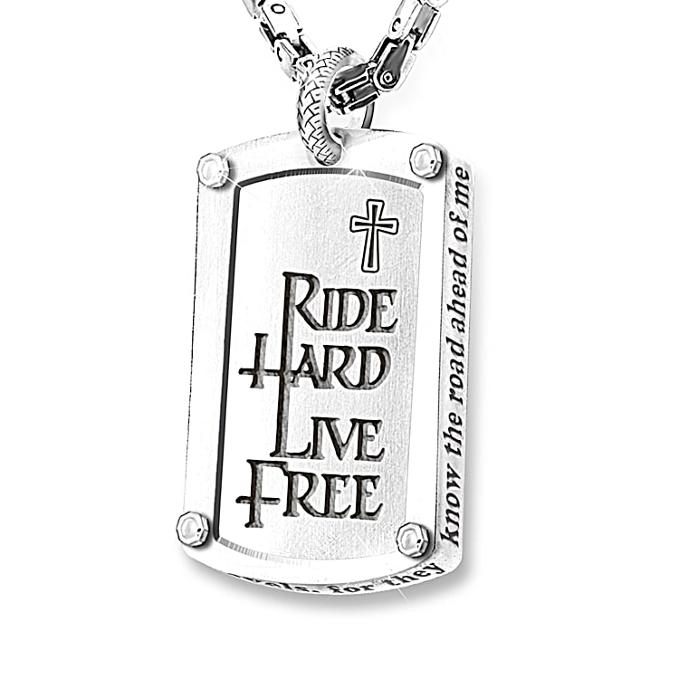 Bikers online prayer necklace
