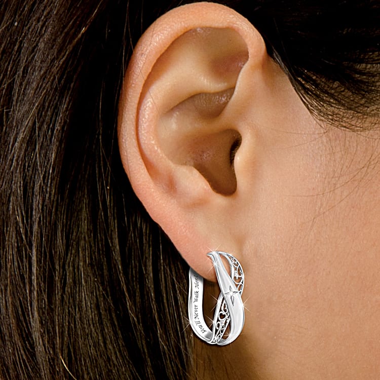 Pandora elegant waves earrings sale
