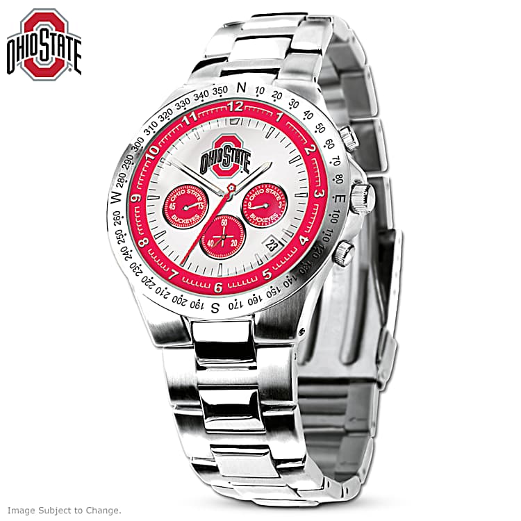 Ohio State University Mens Watches, Ohio State Buckeyes Wristwatches