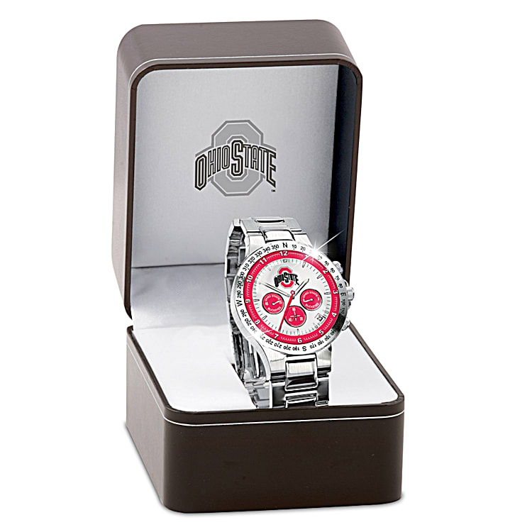 Ohio State Watch Buckeyes Mens Collectors Watch