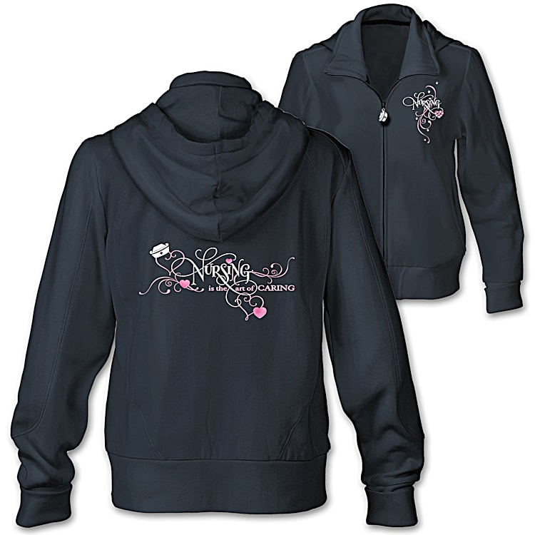 The Bradford Exchange Nursing Women s Hoodie The Art of Caring