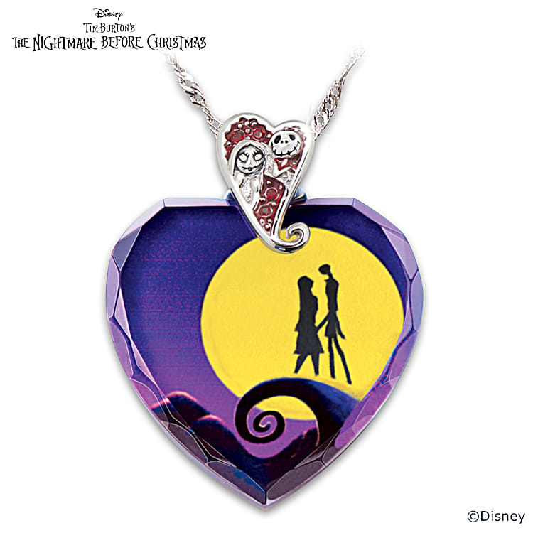 Disney christmas necklace on sale