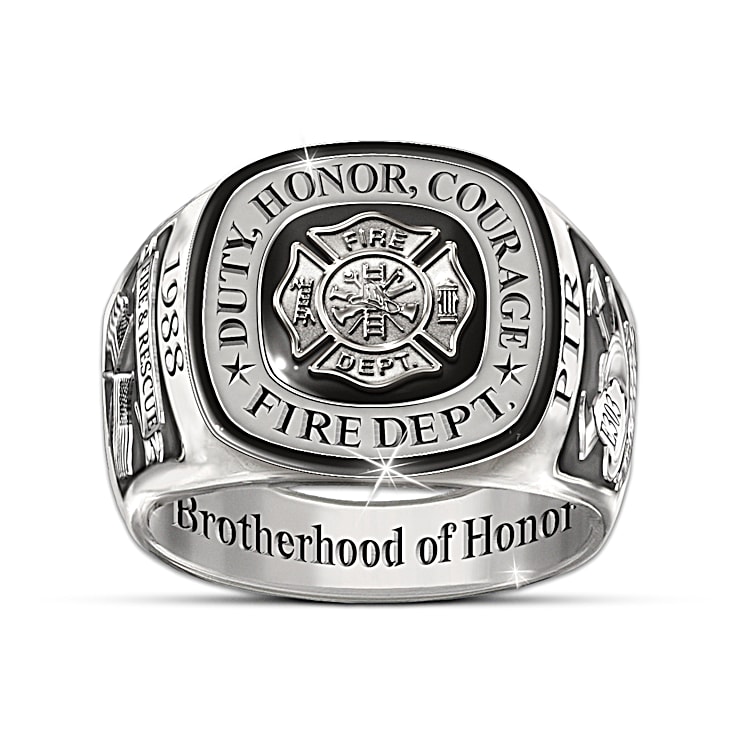 Ring: Brotherhood Of Honor Personalized Ring