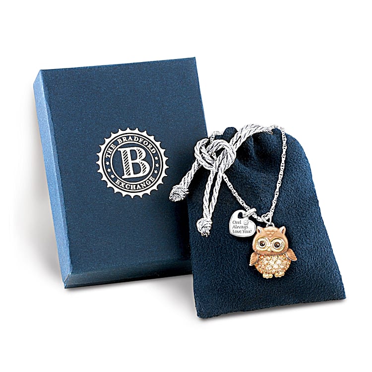 Owl always love you cheap necklace