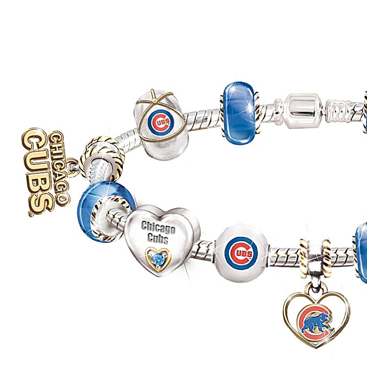Cubs charm for pandora bracelet hot sale
