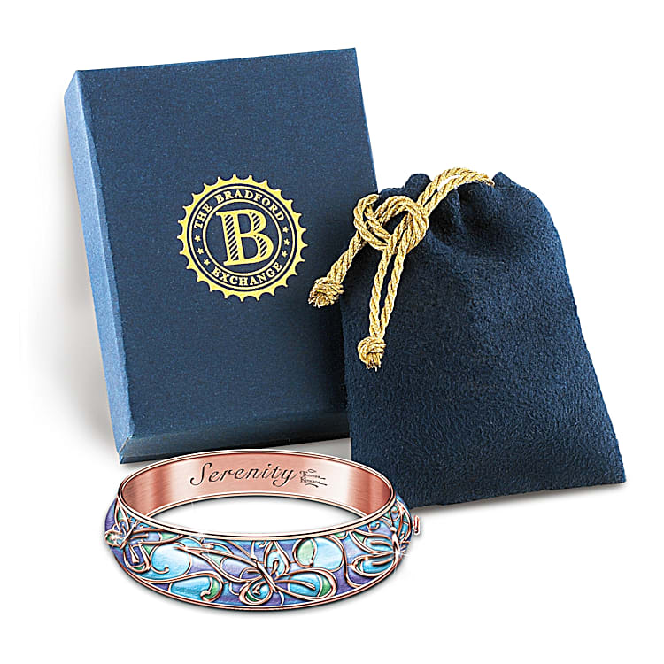 Bradford exchange new arrivals copper bracelet