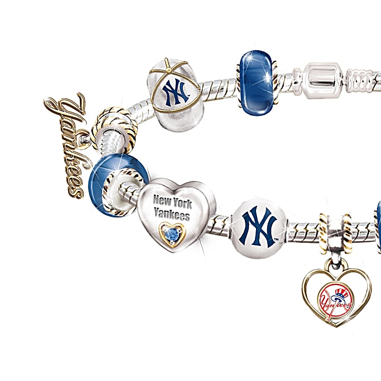 Siskiyou+Gifts+BID150L+MLB+ID+Bracelet-+New+York+Yankees for sale