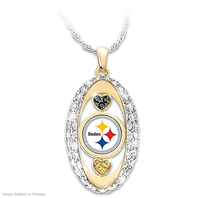 Steelers necklace pendant hotsell