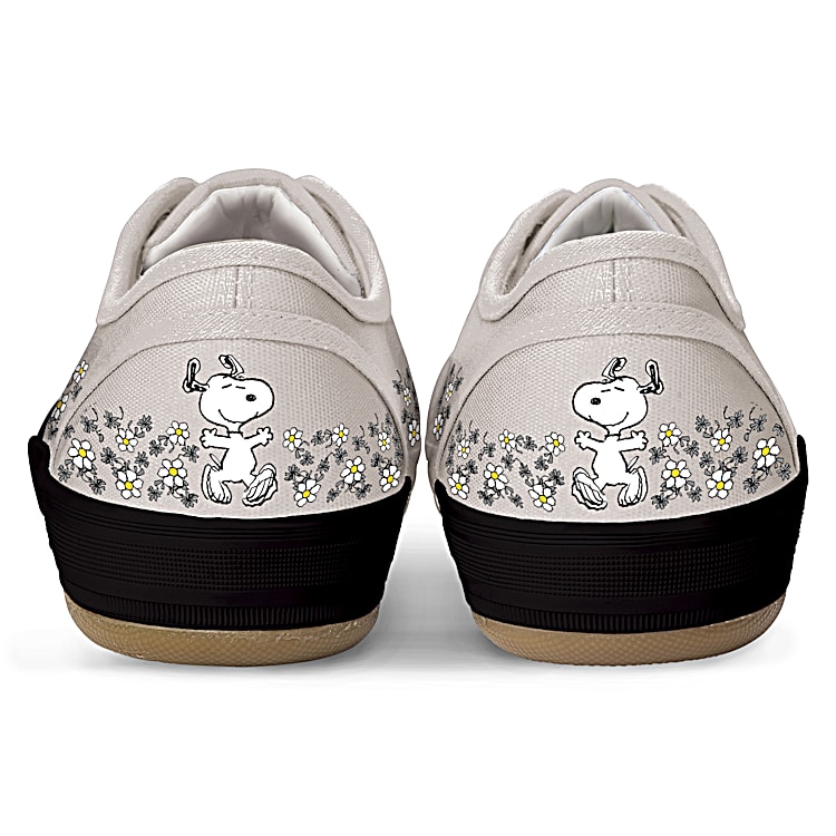 Womens snoopy sneakers cheap