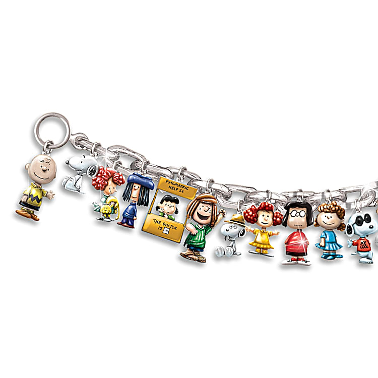 Peanuts charm bracelet hot sale