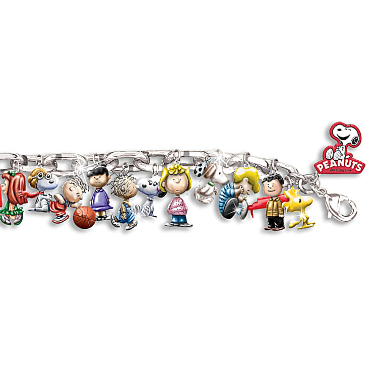 Peanuts charm bracelet discount