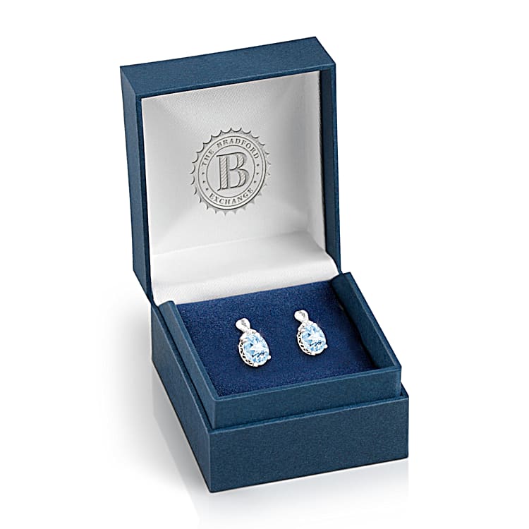 Elegance Oval-Shaped Sterling Silver Earrings Adorned With 2