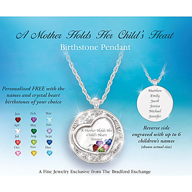 Birthstone necklace for her shop