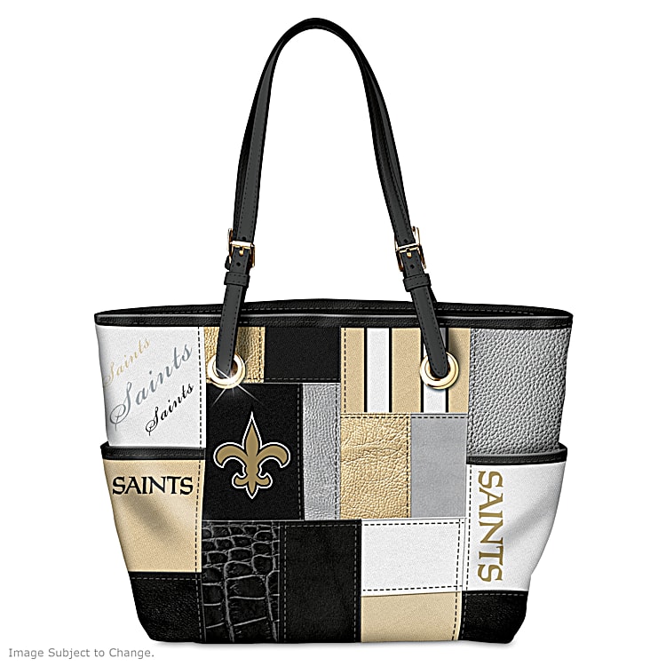 NFL New Orleans Saints Black Logo On Old Gold Sports Fan Football Love –  Fashion Snap Jewelry and More