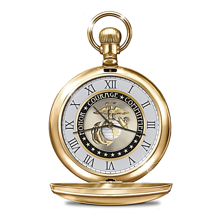United states marine corps pocket watch hot sale