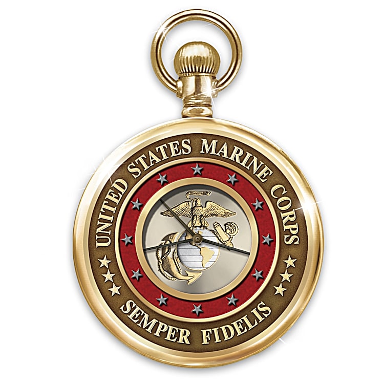 Marine corps pocket watch sale