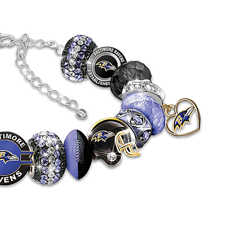 Ravens charm bracelet new arrivals