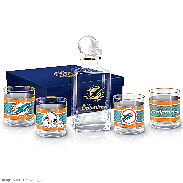 Miami dolphins glasses clearance